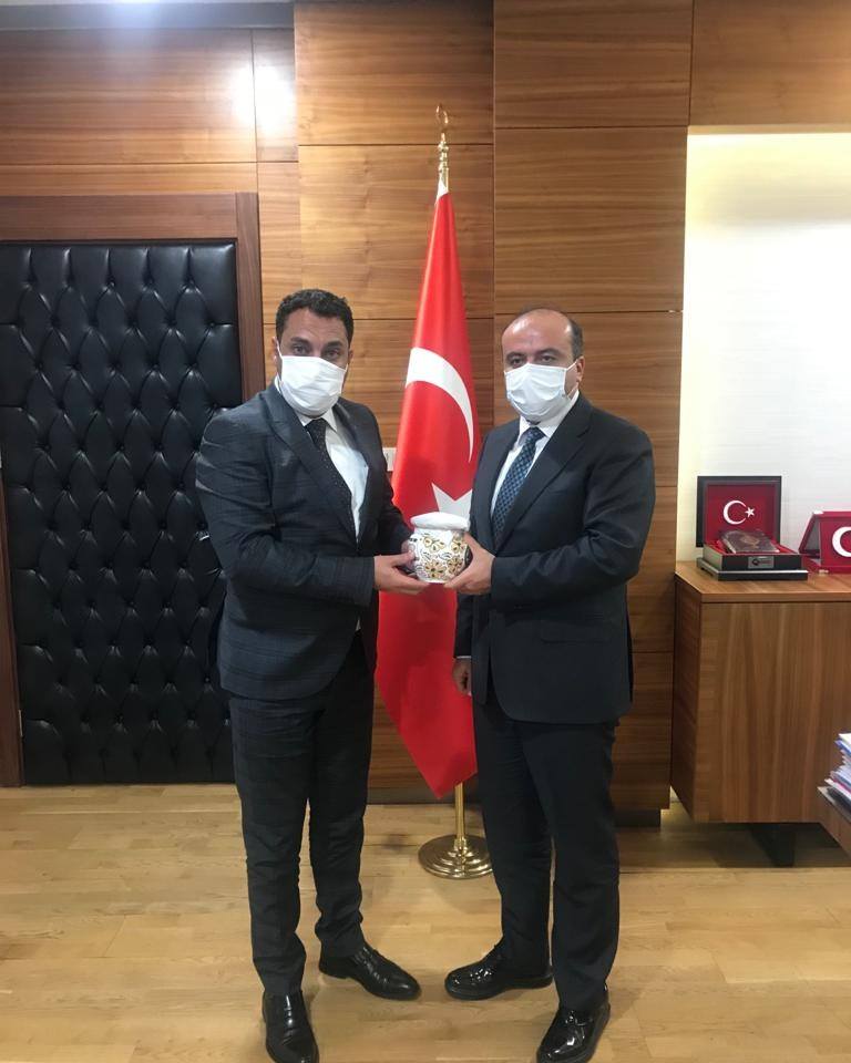 Belediye Başkanımız M.Erkut Ekinci, Tarım ve Orman Bakan Yardımcısı Sayın Fatih Metin'i ziyaret etti. 